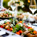 How can I cut costs on wedding catering without sacrificing quality?