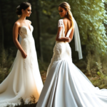 What are the latest wedding dress trends for the upcoming season?