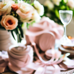 How can I save money while planning a chic bridal shower?