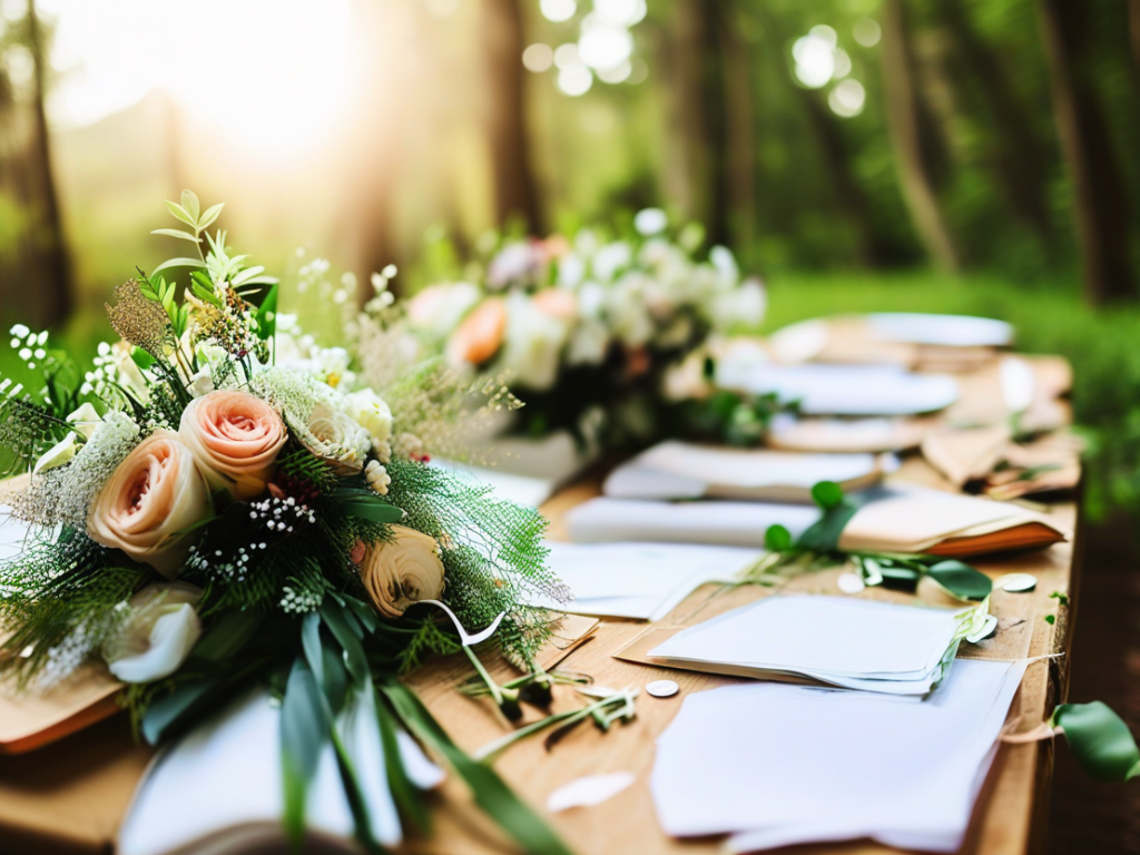 Are there ways to plan an environmentally friendly wedding on a budget?