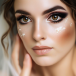 How can I cover up dark circles and blemishes on my wedding day?