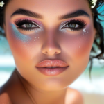 Tips for a beach wedding makeup look that’s waterproof and beautiful?