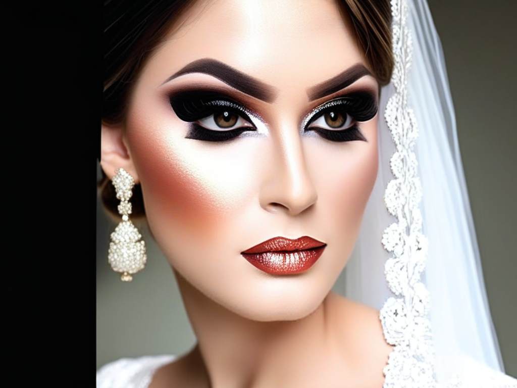 What are some classic bridal makeup looks that never go out of style?