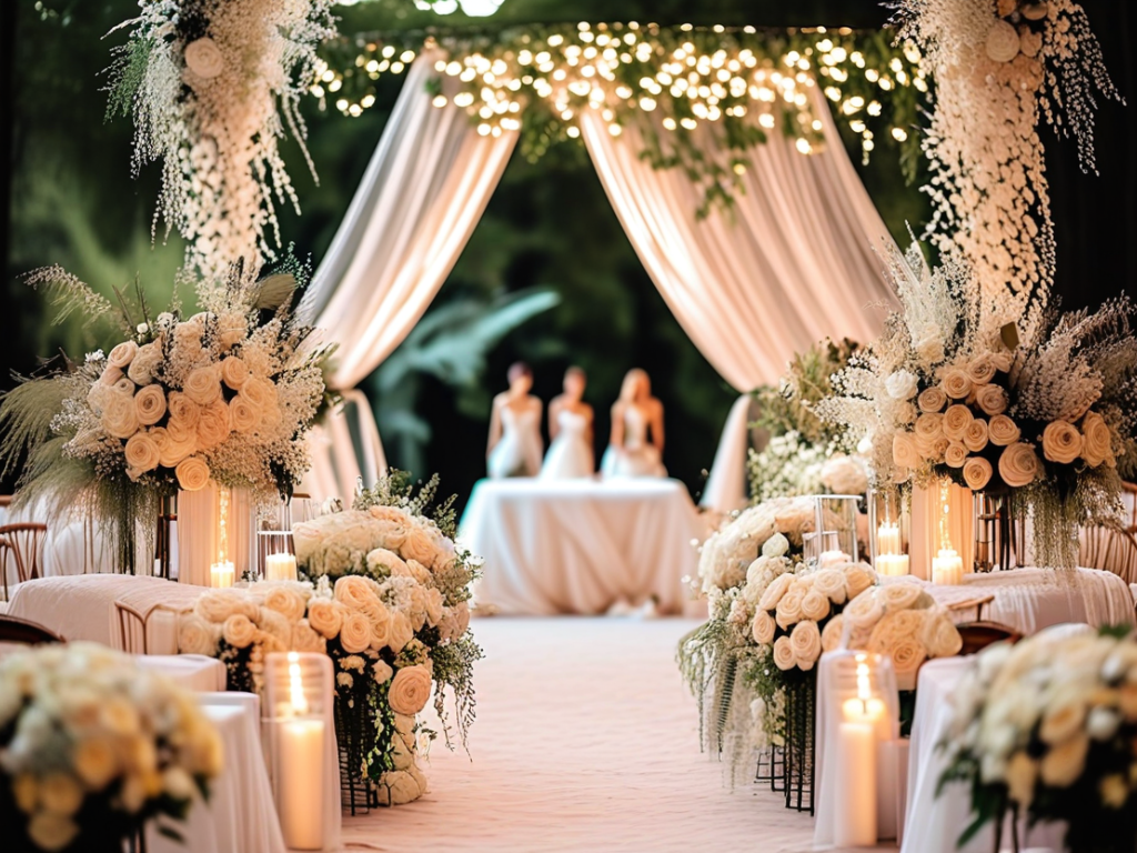 What are the latest wedding decor trends for 2022?