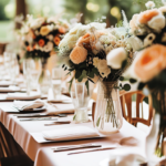 How can I create a chic and inexpensive seating plan for my wedding?