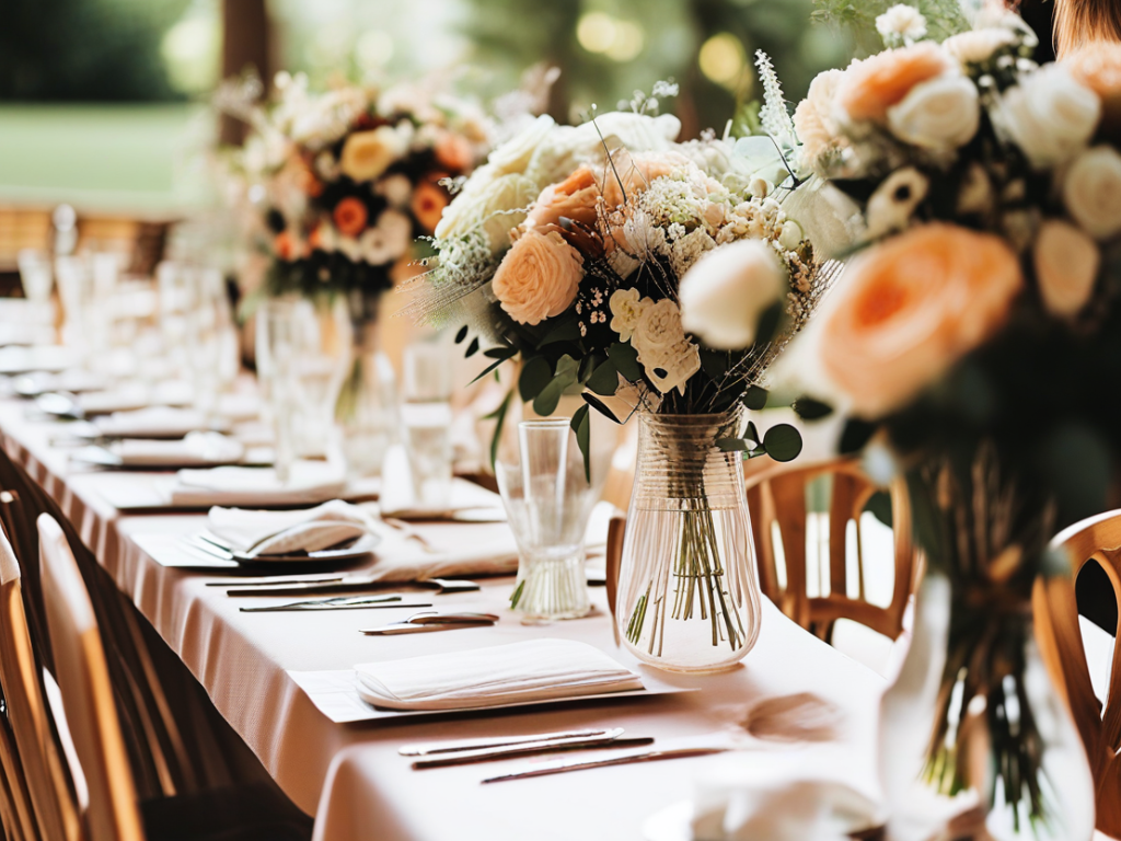 How can I create a chic and inexpensive seating plan for my wedding?