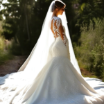 What are some non-traditional options for wedding dresses that are trending now?