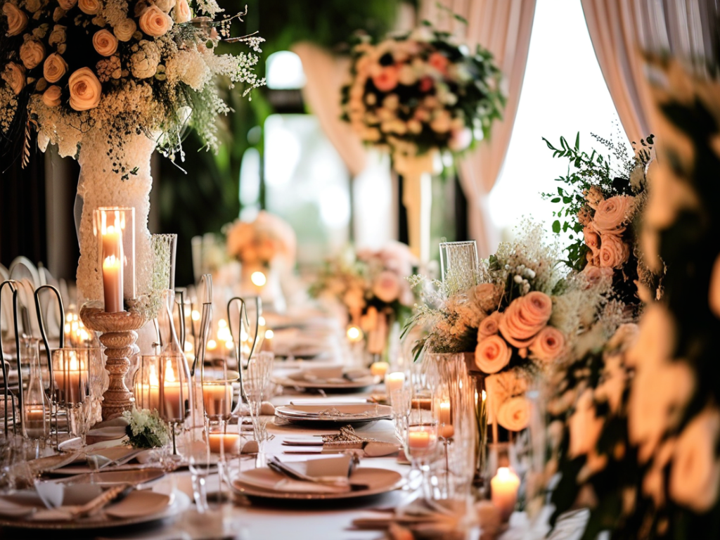 What are the current wedding décor trends to watch for?