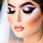 What are some DIY bridal makeup tips for beginners?