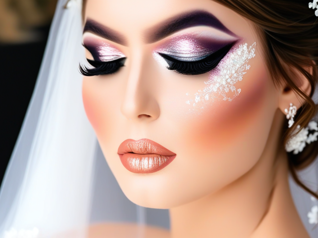 What are some DIY bridal makeup tips for beginners?