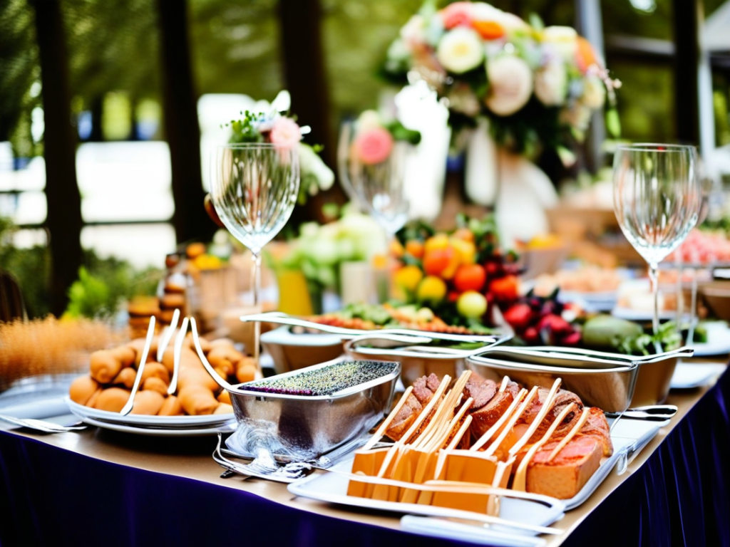 Food, Glorious Food: Creative Catering Ideas for Your Reception