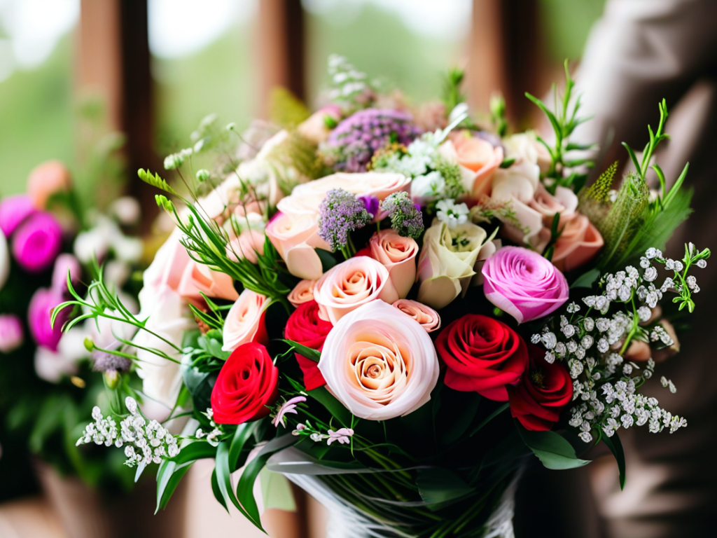 How can I save money on wedding flowers?