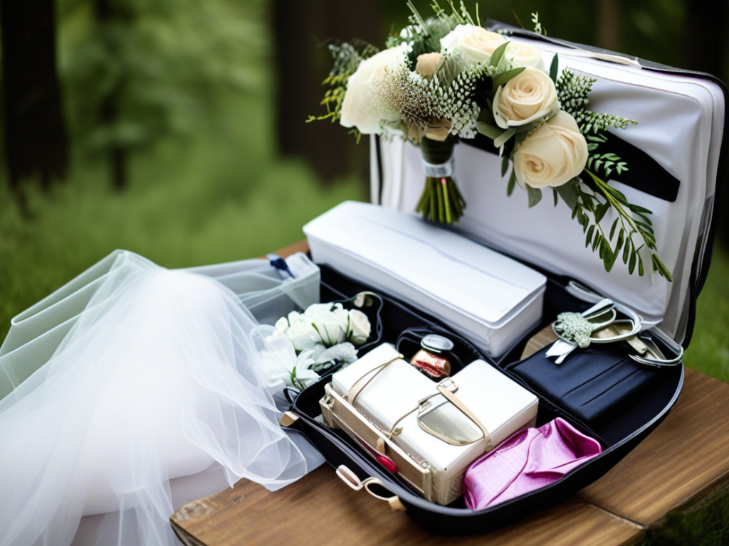 What should be included in a wedding day emergency kit?