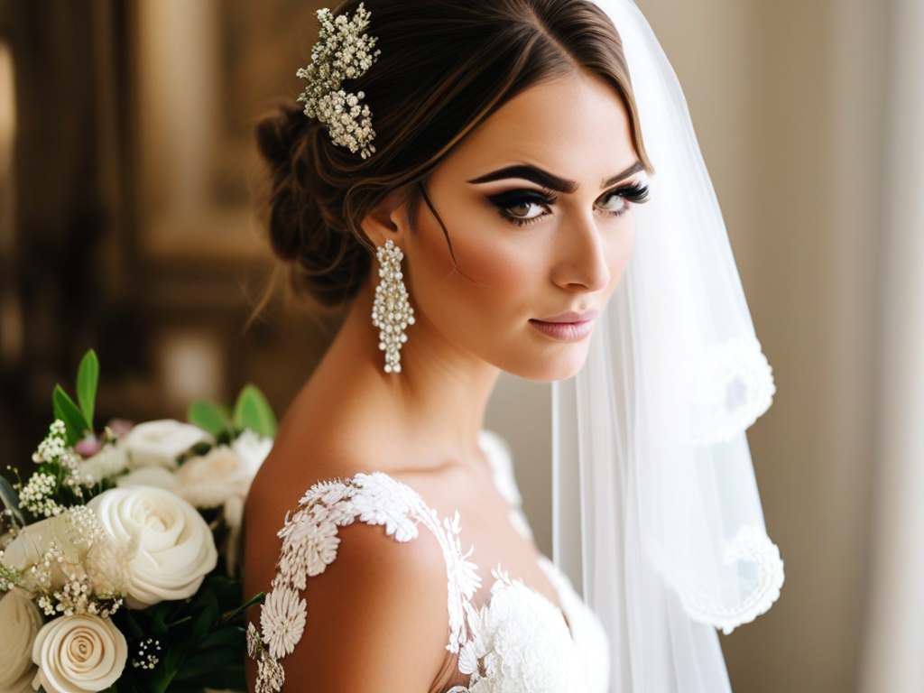 How can I create a stylish bridal look without breaking the bank?