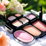 Can you recommend long-lasting makeup products for a summer wedding?