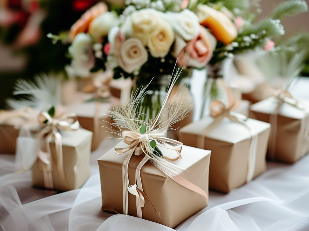 What are some unique ideas for wedding favors that won’t break the bank?