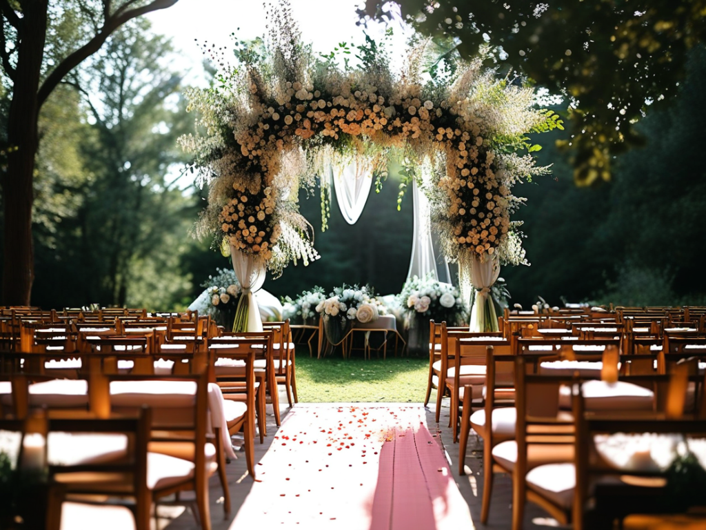 How to Create a Dreamy Outdoor Wedding Ceremony