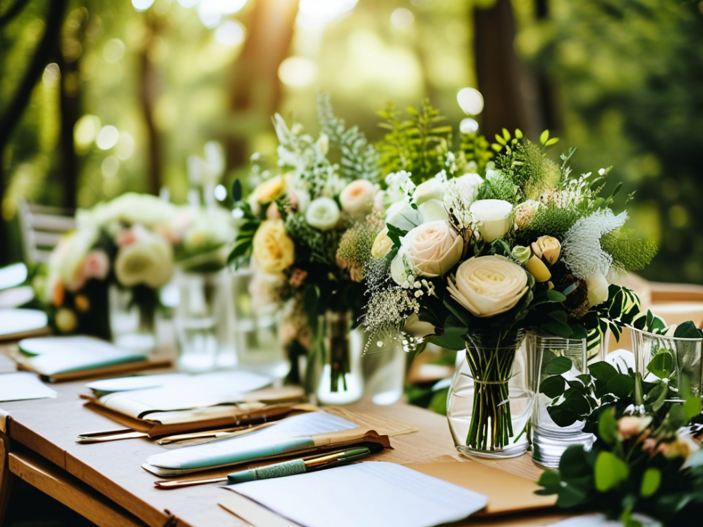 What are some eco-friendly wedding planning tips?