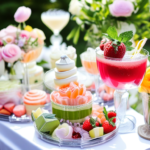 What refreshments should I serve at a bridal shower?