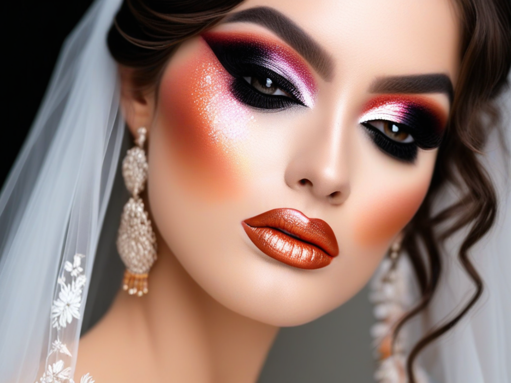 What are the latest trends in bridal makeup for 2022?