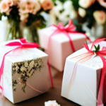 How can I create memorable wedding favors on a budget?