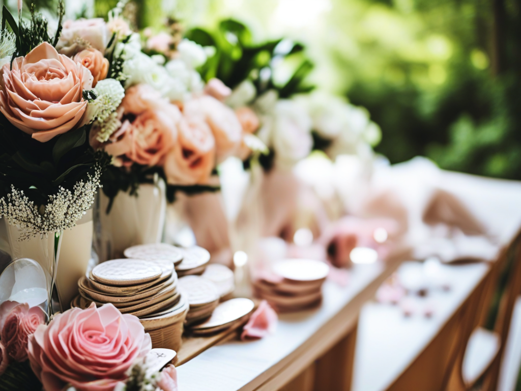 How can I plan a bridal shower on a tight budget?