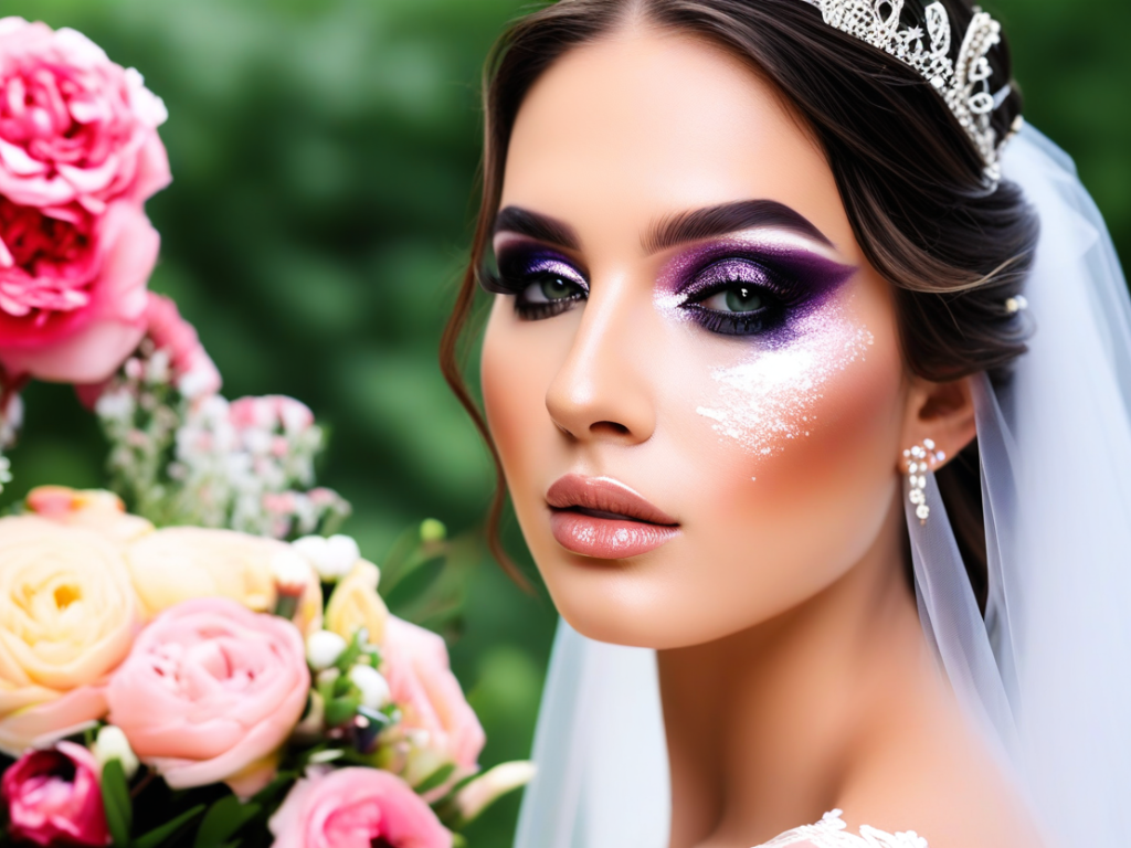 What are some long-lasting makeup products for a wedding day?