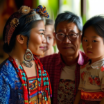 How can I involve both sides of the family in honoring our cultural backgrounds?