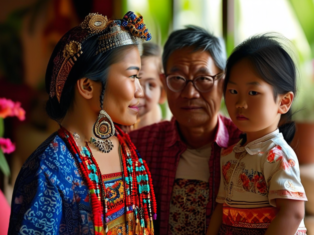 How can I involve both sides of the family in honoring our cultural backgrounds?