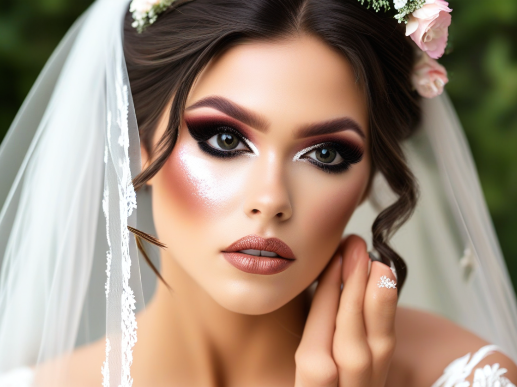 What are some eco-friendly makeup brands for brides?