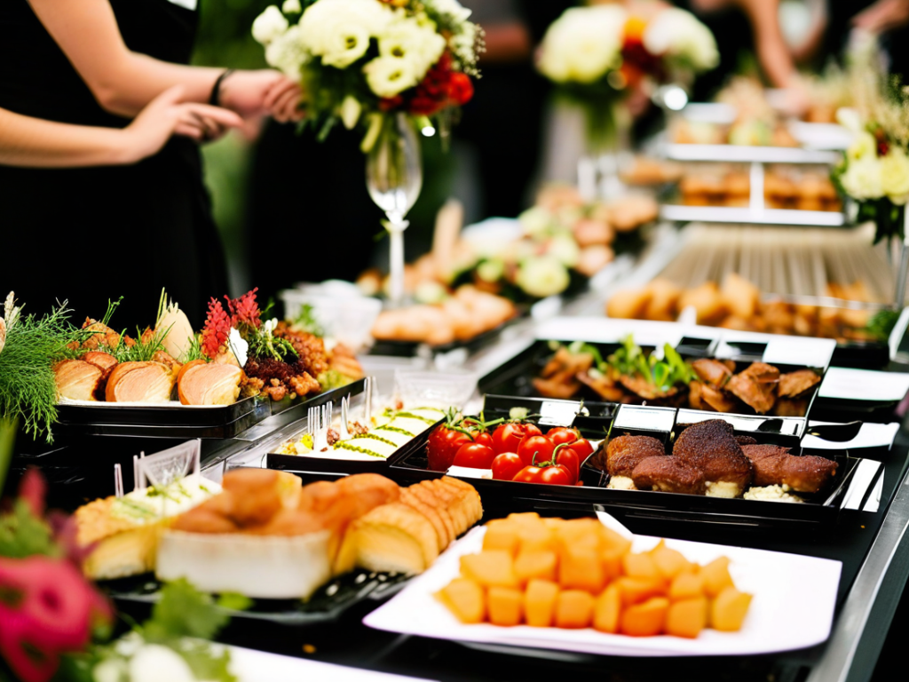 A Feast for the Senses: Trends in Wedding Catering and Food Stations