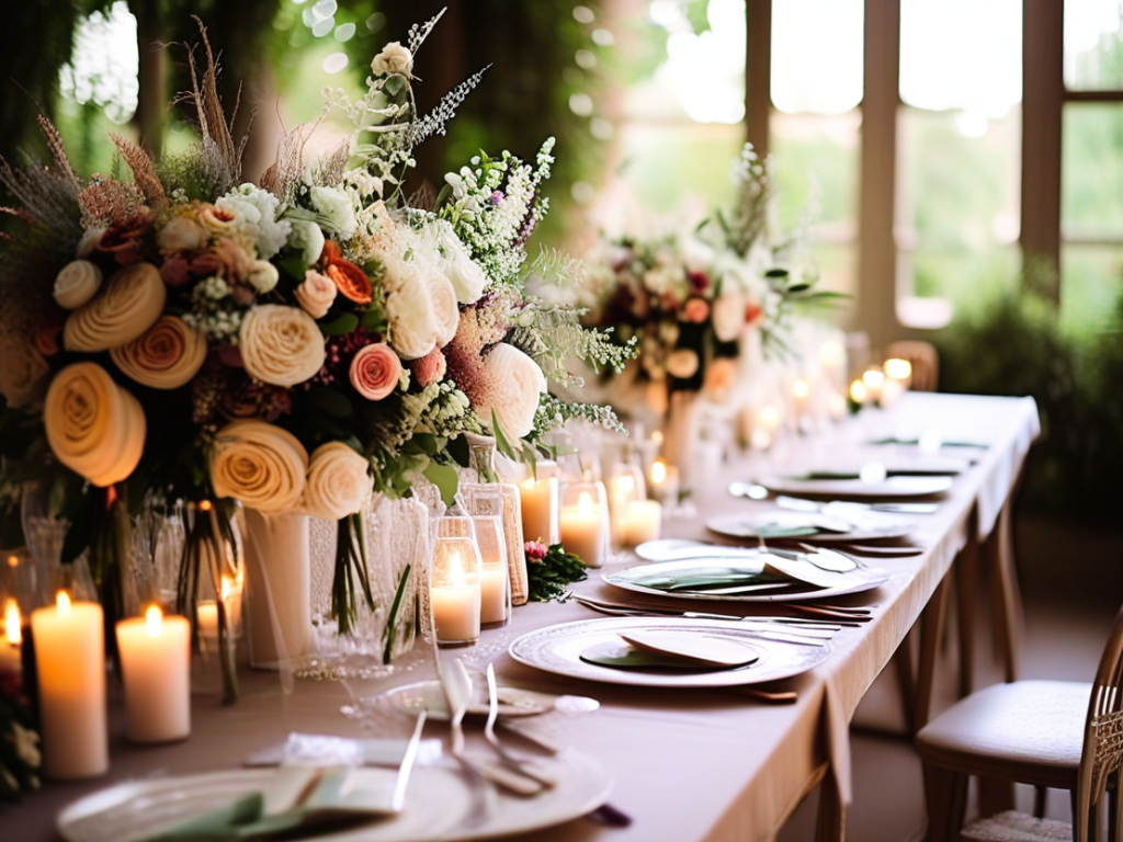 How can I create stunning wedding decor on a tight budget?