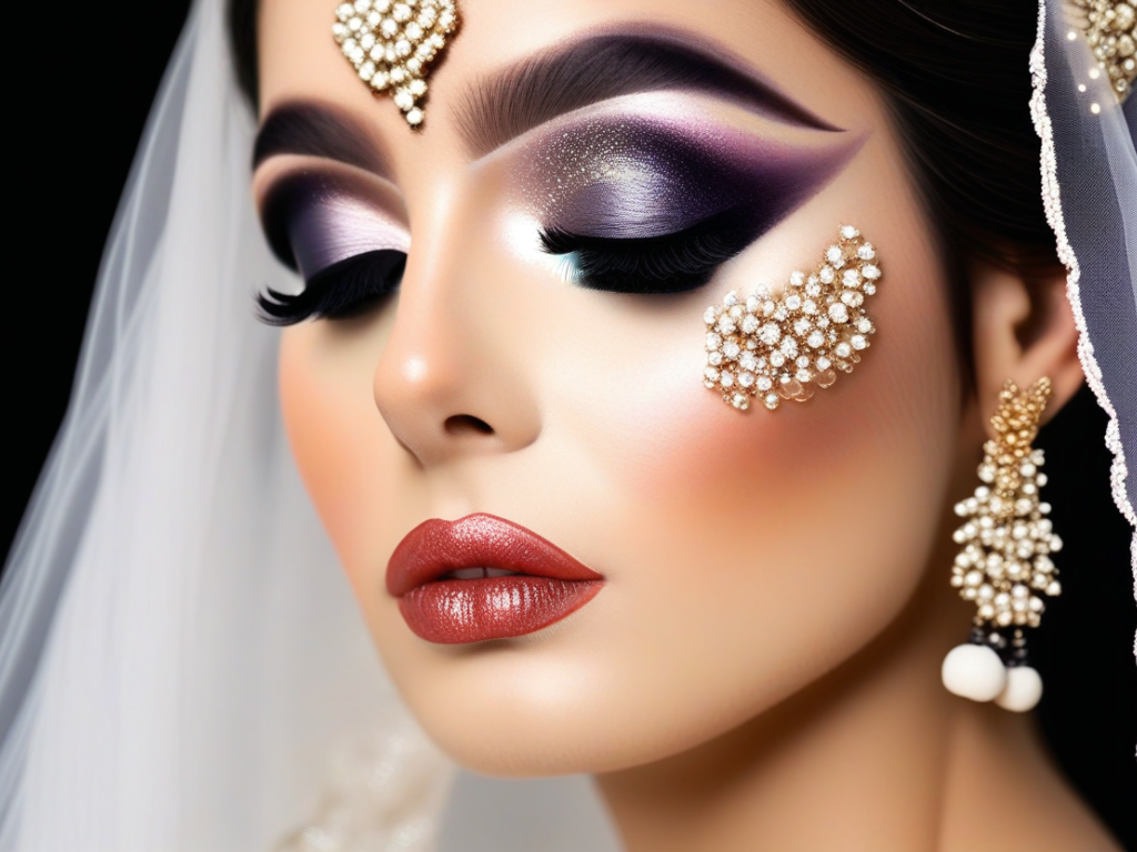 What are the current makeup trends for weddings?