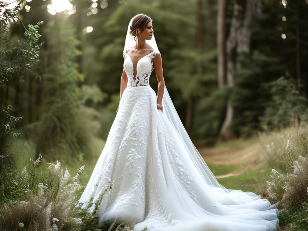 What are the latest wedding dress trends for this year?