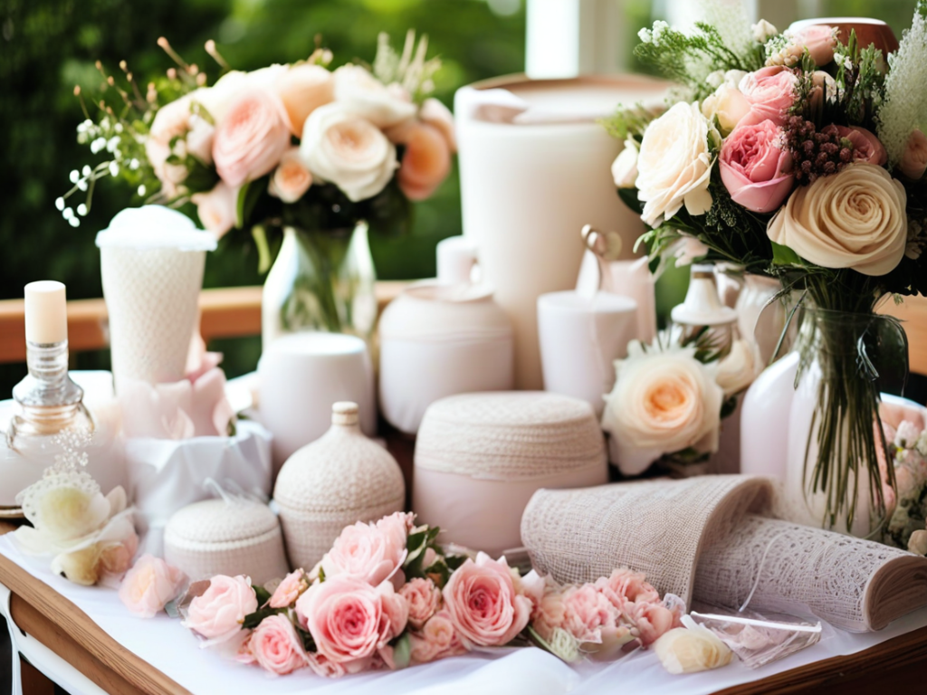 What items are essential for a successful bridal shower?