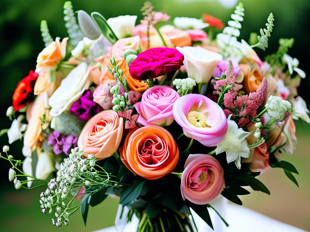 How do I pick the right flowers for my wedding bouquet and decor?