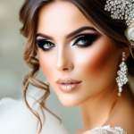 Accessorize Your Wedding Look with Glamorous Hair and Makeup Ideas