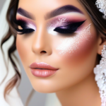 What makeup looks are trending for bridal showers?