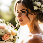 How can I create a trendy wedding look on a budget?