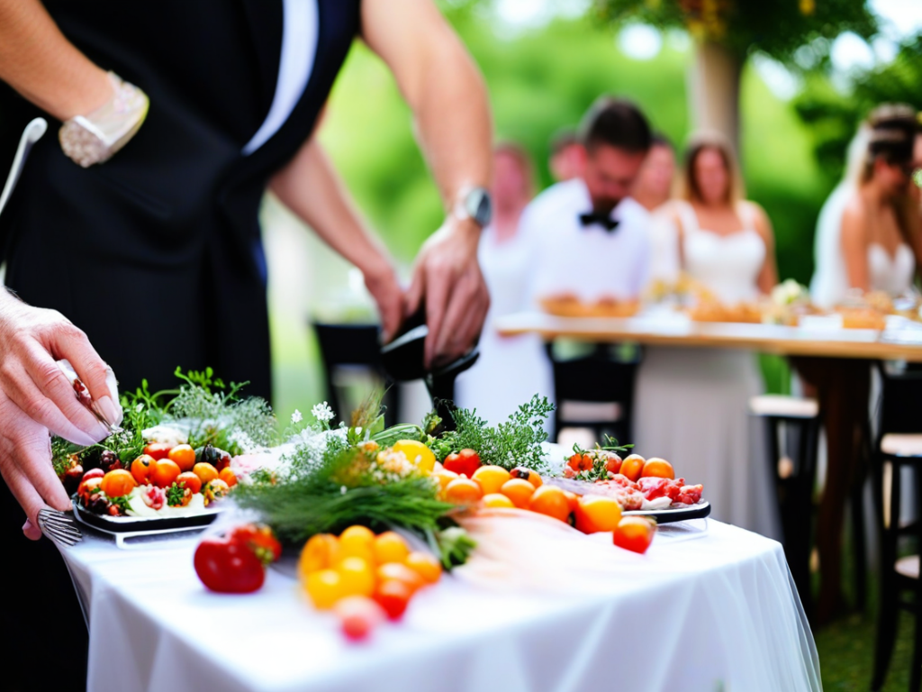 How do I choose a caterer for my wedding?