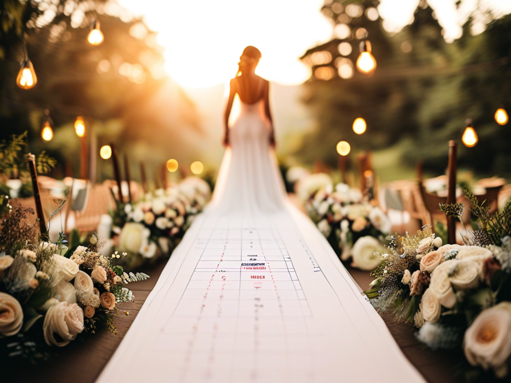 Tips for creating a wedding timeline that keeps the day running smoothly