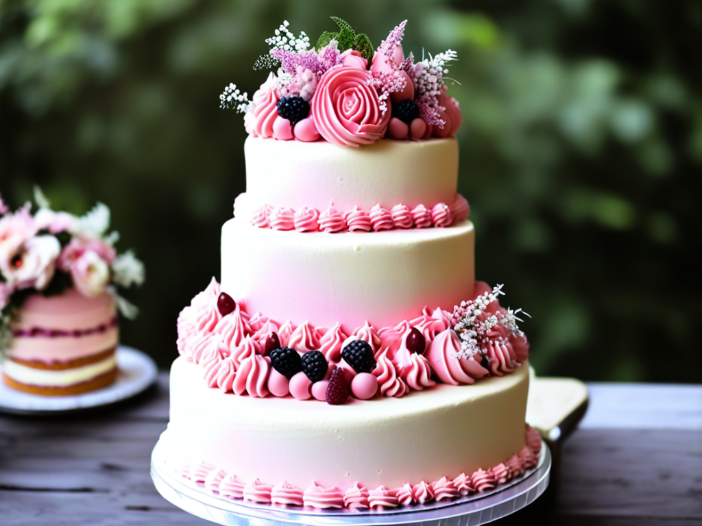 Do you have any recommendations for affordable but delicious wedding cake options?