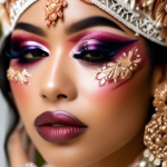 Where can I find wedding makeup inspiration that embraces my cultural heritage?