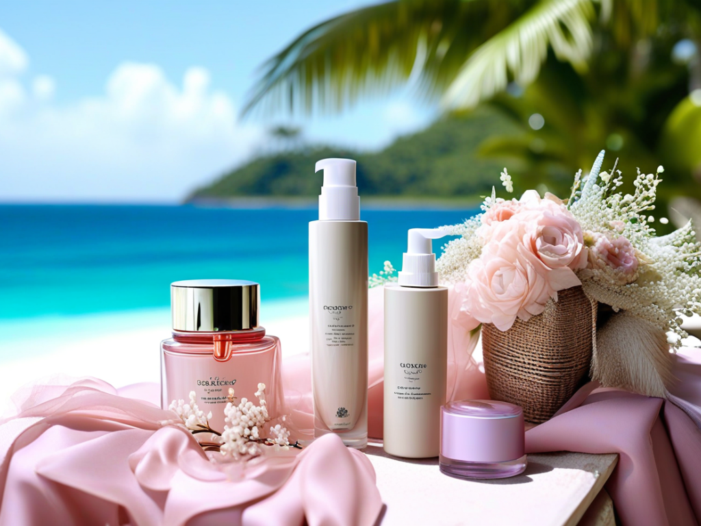 What are the top beauty products recommended for destination weddings?