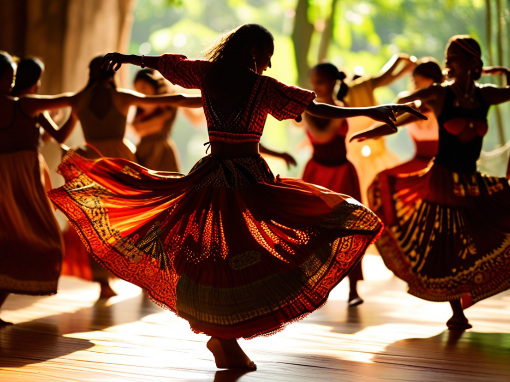 What are some creative ways to combine traditional dances from different cultures?