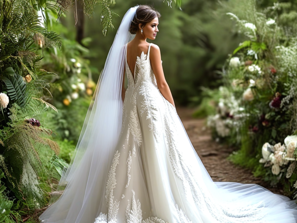 What are the latest wedding dress trends for this season?