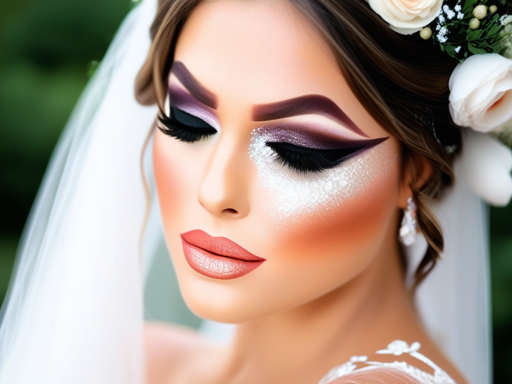 What are some DIY bridal makeup tips?