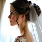 Which hairstyles are best for different types of veils?