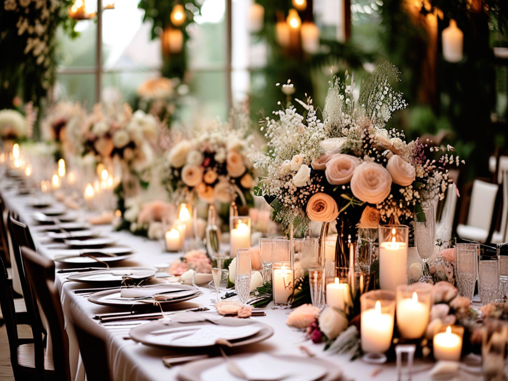 *What are the latest wedding decor trends for this year?*