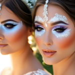 What are the best wedding makeup looks for outdoor ceremonies?